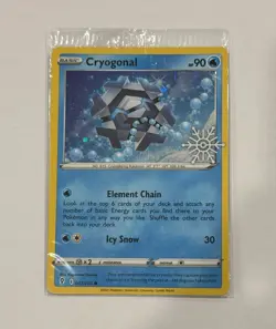 Cryogonal 043/203 SNOWFLAKE STAMP Evolving Skies Cosmos HOLO Pokemon TCG🔥SEALED - Image 1