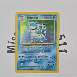 Blastoise Pokemon TCG Base Set 2/102 Holo Unlimited Holo Rare - Image 1