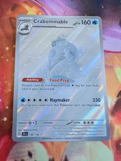 Pokemon TCG - Crabominable - 149/142 Full Art: Stellar Crown Illustration Rare - Image 1