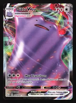 Pokemon Ditto VMAX 051/072 Shining Fates Ultra Rare Full Art Holo HP - Image 1