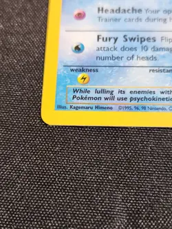 1st Edition Psyduck 53/62 Pokemon TCG WOTC Base Set Fossil LP - Image 3