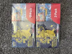 2 BOXES - Pokemon Surging Sparks ETB + Booster Bundle Costco 2 Pack SEALED - Image 1