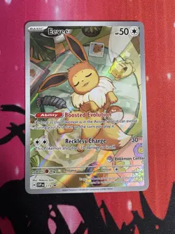Eevee SVP 173 Pokemon Center STAMPED Promo Prismatic Evolutions - Image 1