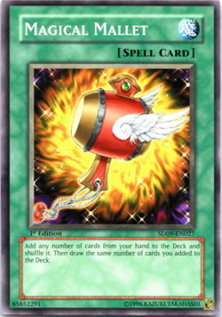 Magical Mallet - SD09-EN027 - Common - 1st Edition - Yugioh - Image 1