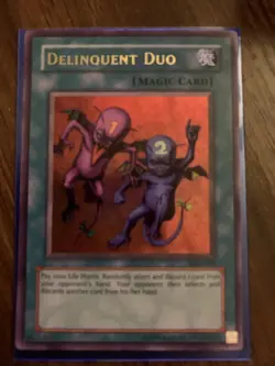 Yu-Gi-Oh! TCG Delinquent Duo Magic Ruler MRL-039 Unlimited Ultra Rare Holo - Image 1