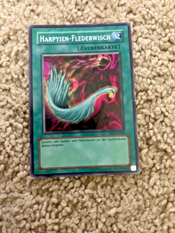 Harpie's Feather Duster WC4-G003 GERMAN Secret Rare World Championship 2004 - Image 1