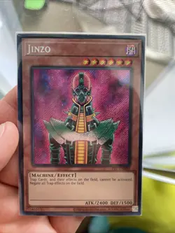 Yu-Gi-Oh! Jinzo PSV-EN000 Secret Rare 25th Anniversary Near Mint - Image 1