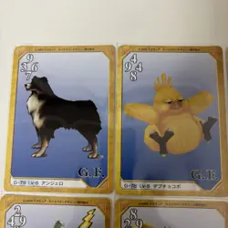 Final Fantasy VIII 8 Triple Triad 1999 Set of 13 G.F. card Carddass Masters - Image 2