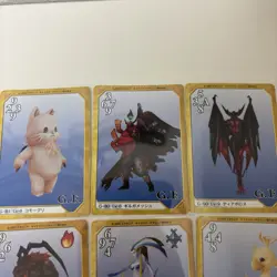 Final Fantasy VIII 8 Triple Triad 1999 Set of 13 G.F. card Carddass Masters - Image 3