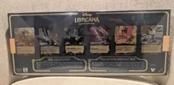 New Disney Lorcana D23 Expo 2024 Exclusive 6 Card Collection Collector's Box Set - Image 2