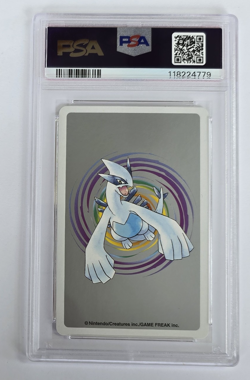 2000 Japanese Pokemon Dragonair 7 of Diamonds 148 Silver Playing Card PSA 10 Gem - Image 2