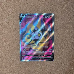 Chandelure V 247/264 2021 Fusion Strike Pokemon Card TCG Ultra Rare Full Art Nm - Image 1