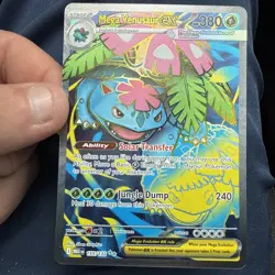 Mega Venusaur EX 155/132 Mega Evolution ENGLISH Pokemon TCG Card - Image 2
