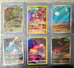 Lot of 11 Pokemon Illustration Rare Holo Cards NM/M - No Duplicates - Image 2