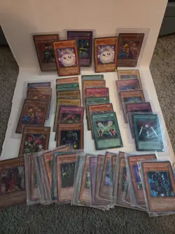 Yu-Gi-Oh Bulk Collection 63 Cards Rare/ Holos Uncommon Used Good Condition - Image 1