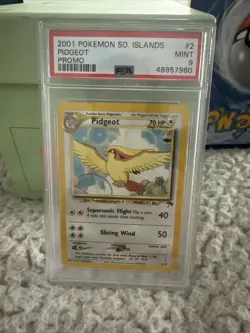 Pidgeot 02/18 Southern Islands Regular pokemon Card PSA 9 Pop 343 - Image 1