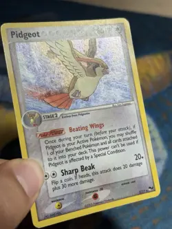 Pidgeot 2/17 Pokemon Promo Pop Series 2 Holo Rare Ex Era 2006 Card MP - Image 4