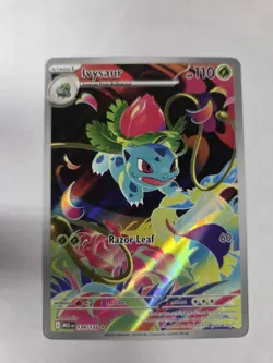 Ivysaur Illustration Rare 134/132 Mega Evolution Pokemon TCG Near Mint Card NM - Image 1