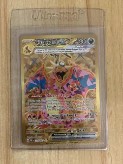 Pokemon TCG Charizard EX Obsidian Flames Holo Hyper Rare Card 228/197 - Image 1