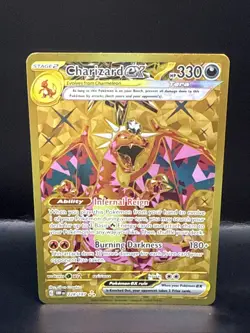 Pokemon TCG Charizard EX Holo Card Obsidian Flames 228/197 - Image 1
