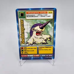 NiseDrimogemon St-95 Digimon Swedish Promo Card TCG Rare Digi-Battle Bandai NM - Image 1