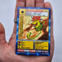 Vegiemon St-98 Digimon Swedish Promo Card TCG Rare Digi-Battle Bandai LP - Image 3