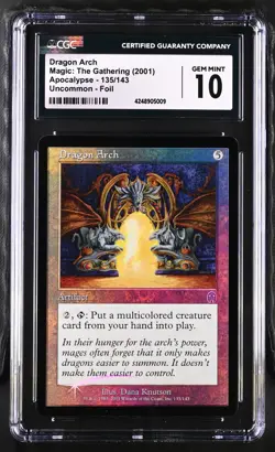 DRAGON ARCH Apocalypse Foil CGC 10 Gem Mint MTG [Nostalgium] - Image 1