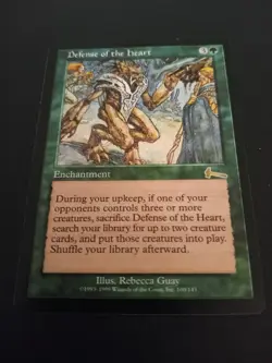 MTG Mystery Booster Defense of the Heart Urza's Legacy Rare Never Played MINT + - Image 1