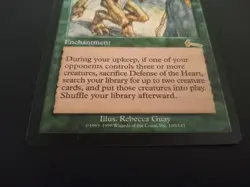 MTG Mystery Booster Defense of the Heart Urza's Legacy Rare Never Played MINT + - Image 3