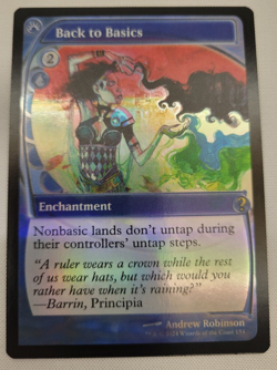 Back to Basics NM Foil - Mtg Mystery Booster 2 Future Sight - Andrew Robinson - Image 1