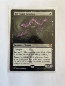 MTG - Rot-Curse Rakshasa M Tarkir: Dragonstorm 87 LP-NM - Image 1