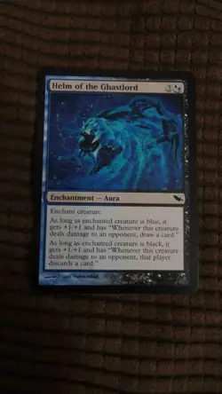 Magic: the Gathering / MtG Helm of the Ghastlord x1 Shadowmoor - Image 1