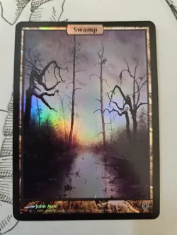 MTG - Unhinged - Swamp - Inglese Foil - Image 1