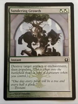 MTG Return to Ravnica Sundering Growth 223/274 LP - Image 1