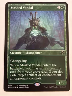 MTG Promo Pack: Kaldheim Masked Vandal 405 LP - Image 1