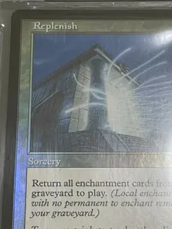 mtg 1999 URZA'S DESTINY Foil REPLENISH Quads 9.5 BGS PSA - Image 3