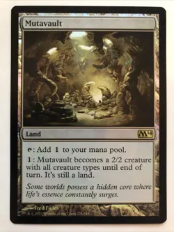 MTG Magic 2014 (M14) Mutavault Foil 228/249 MP Rare - Image 1