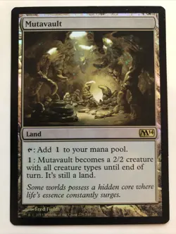MTG Magic 2014 (M14) Mutavault Foil 228/249 MP Rare - Image 3