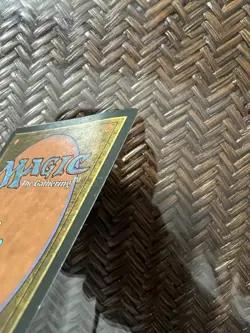 MTG 1x Italian FBB Strip Mine . signed . Miniera a Cielo Aperto. Hp/damaged - Image 3