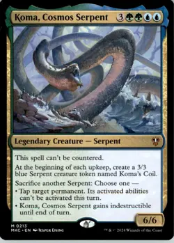 Koma, Cosmos Serpent M Commander: Murders at Karlov Manor 213 NM - Image 1