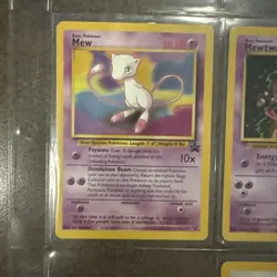 Black Star Promos - Pokemon Regular - Mew, Mewtwo, Togepi, & Moltres - Image 2