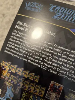 Brand New Sealed 2023 Crown Zenith Pokemon Center Elite Trainer Box Plus - Image 5