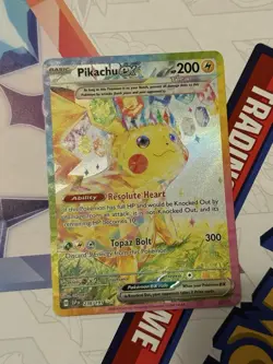 2024 Pokemon Surging Sparks 238/191 Pikachu ex Special Illustration Rare SIR👑🔥 - Image 1
