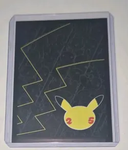 Pokemon Pikachu Holiday Calendar SWSH153 Sword & Shield Promo Snowflake Stamp - Image 4