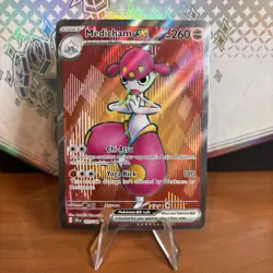 Pokemon TCG Medicham EX 161/142 Stellar Crown Ultra Rare Full Art - Image 1