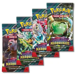 Pokemon * Twilight Masquerade * SV06 Booster Pack (x4) Art Set - New English - Image 1