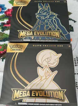 Pokemon Center Mega Evolution Gardevoir & Lucario ETB Elite Trainer Box Set Of 2 - Image 2