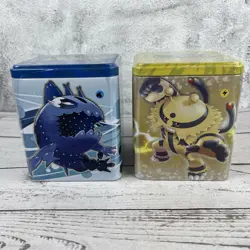 Lot Of 2 - NEW 2022 Pokemon Stacking Tin Sword & Shield Electric 3 Packs - Image 4
