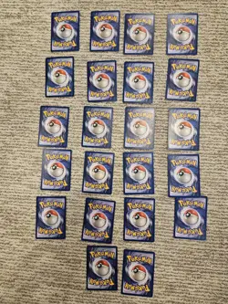 Lot Of 22 Pokemon TCG Jungle Set Commons/uncommons Ungraded NM Pikachu - Image 2