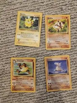 Lot Of 22 Pokemon TCG Jungle Set Commons/uncommons Ungraded NM Pikachu - Image 3